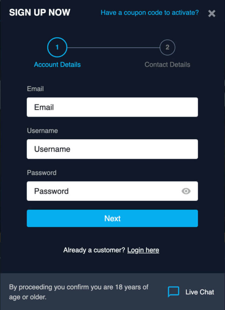 registration at betglobal - canada casino