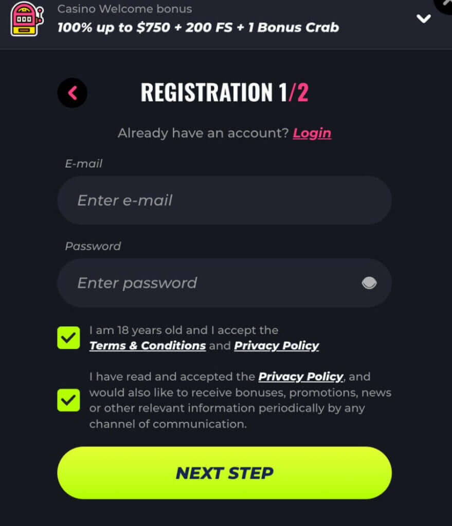 Creating an account at LunuBet is straightforward. Here are the steps to follow: