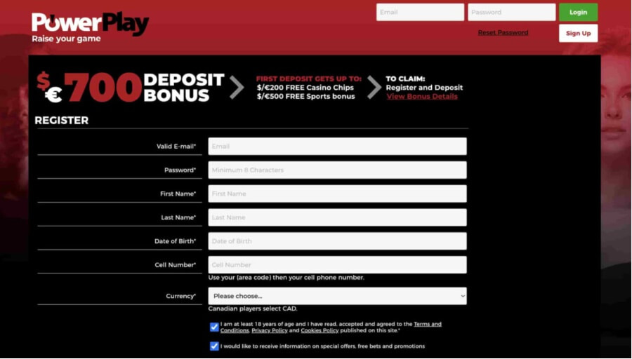 Cryptocurrency Options at PowerPlay