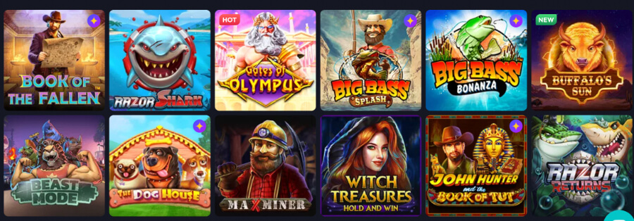 SpinFever offers an exciting range of casino slots in Canada.