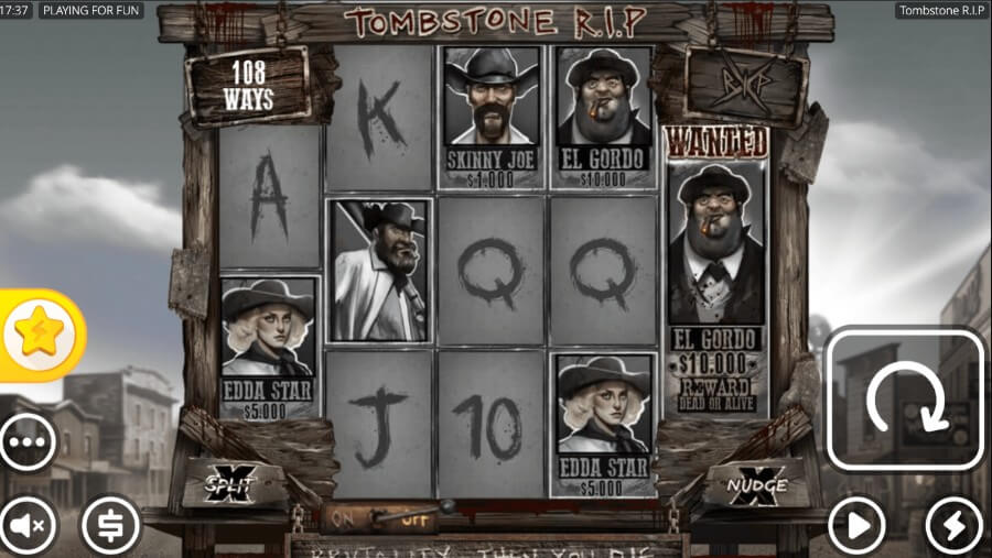 tombstone rip premier payout slots in Canadian casinos new visual