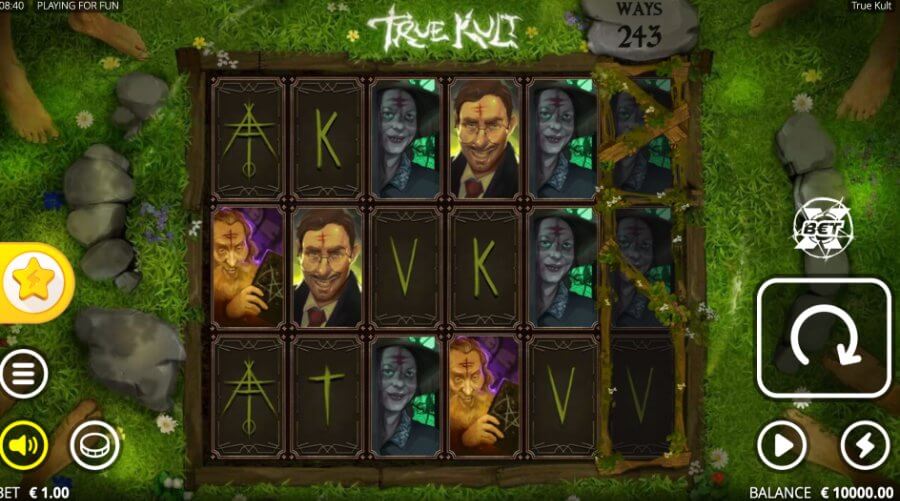 The supernatural theme of the True Kult slot appeals to Canadian casino enthusiasts.