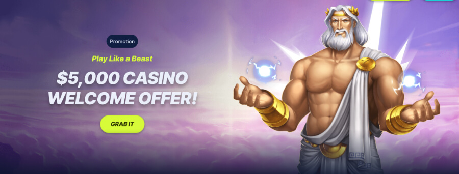 The casino extends a comprehensive welcome offer composed of four parts <strong>