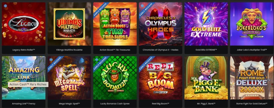 The casino provides a couple of live dealer game options – perhaps limited, but sufficient for those who enjoy live gaming. Additionally, a generous variety of RNG table games is available, including